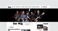 Desktop Screenshot of bassguitarmagazine.com